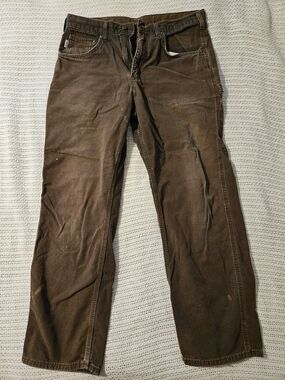 Men's Brown Work Pants